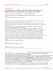 Research paper thumbnail of Investigation of cytokine levels and their association with SCORAD index in adults with acute atopic dermatitis