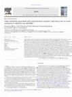 Research paper thumbnail of Leigh syndrome associated with mitochondrial complex I deficiency due to novel mutations In NDUFV1 and NDUFS2