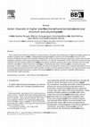 Research paper thumbnail of Anion channels in higher plants: functional characterization, molecular structure and physiological role