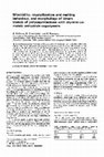 Research paper thumbnail of Miscibility, crystallization and melting behaviour, and morphology of binary blends of polycaprolactone with styrene-co-maleic anhydride copolymers