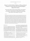 Research paper thumbnail of Ruisasi 1 and the earliest evidence of mass-produced ceramics in Caution Bay (Port Moresby Region), Papua New Guinea