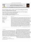 Research paper thumbnail of Sourcing temper sands in ancient ceramics with U–Pb ages of detrital zircons: a southwest Pacific test case