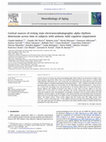 Research paper thumbnail of Cortical sources of resting state electroencephalographic rhythms in Parkinson’s disease related dementia and Alzheimer’s disease