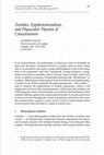 Research paper thumbnail of Andrew Bailey - Zombies, Epiphenomenalism, and Physicalist Theories of Consciousness - Canadian Journal of Philosophy 36:4