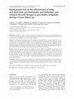 Research paper thumbnail of Randomized trial on the effectiveness of long-and short-term psychodynamic psychotherapy and solution-focused therapy on psychiatric symptoms during a 3-year follow-up