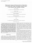 Research paper thumbnail of Radiocarbon Ages and Environments of Deposition of the Wono and Trego Hot Springs Tephra Layers in the Pyramid Lake Subbasin, Nevada