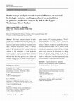 Research paper thumbnail of Nehir Kaymak, Kirk O. Winemiller, Senol Akin, Zekeriya Altuner, Fatih Polat and Tarık Dal. (2015). Stable isotope analysis reveals relative influences of seasonal hydrologic variation and impoundment on assimilation of primary production sources by fish in the Upper Yesilırmak River, Turkey