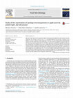 Research paper thumbnail of Study of the inactivation of spoilage microorganisms in apple juice by pulsed light and ultrasound