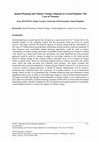 Research paper thumbnail of Spatial Planning and Climate Change Adaption in Coastal Regions: The Case of Vietnam