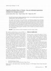 Research paper thumbnail of Cognitive activation theory of stress - How are individual experiences mediated into biological systems?