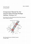 Research paper thumbnail of Component Manual for the Neutron Ray-Tracing Package McStas, Version 1.9