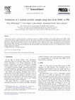 Research paper thumbnail of Validation of a realistic powder sample using data from DMC at PSI