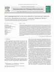 Research paper thumbnail of Early stage aggregation of human serum albumin in the presence of metal ions