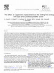 Research paper thumbnail of The effect of copper/zinc replacement on the folding free energy of wild type and Cys3Ala/Cys26Ala azurin