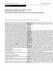 Research paper thumbnail of Thermodynamics and kinetics of the thermal unfolding of plastocyanin