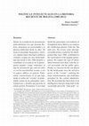 Research paper thumbnail of Política e intelectuales en la historia reciente de Bolivia (1985-2012)