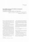 Research paper thumbnail of Suscettibilità ai fenomeni di sinkholes antropogenici nel territorio di Napoli