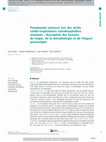 Research paper thumbnail of Pneumonies précoces lors des arrêts cardio-respiratoires extrahospitaliers réanimés : description des facteurs de risque, de la microbiologie et de l’impact pronostique