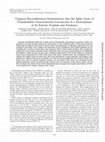 Research paper thumbnail of Targeted recombination demonstrates that the spike gene of transmissible gastroenteritis coronavirus is a determinant of its enteric tropism and virulence