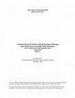 Research paper thumbnail of Taking Stock of the Nation's Rental Housing Challenges and a Half Century of Public Policy Responses