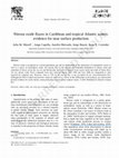 Research paper thumbnail of Nitrous oxide fluxes in Caribbean and tropical Atlantic waters: evidence for near surface production