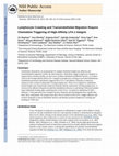 Research paper thumbnail of Lymphocyte Crawling and Transendothelial Migration Require Chemokine Triggering of High-Affinity LFA-1 Integrin