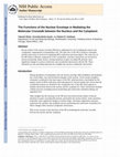 Research paper thumbnail of The functions of the nuclear envelope in mediating the molecular crosstalk between the nucleus and the cytoplasm