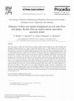 Research paper thumbnail of Influence of Three Root Spatial Arrangement on Soil Water Flow and Uptake. Results from an Explicit and an Equivalent, Upscaled, Model