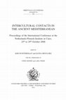 Research paper thumbnail of Samaes M. and Coenaerts J. (2011), ‘Exchange between southeastern Cyprus and the Surrounding Regions in the Eastern Mediterranean during the Late Bronze Age’, in: Duistermaat K. and Regulski I. (eds), Intercultural Contacts in the Ancient Mediterranean (OLA 202), Leuven, 401-416. 