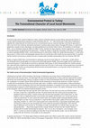 Research paper thumbnail of «Environmental Protests in Turkey: The Transnational Character of Local Social Movements” Proceedings from the International Conference “Shaping Europe in a Globalized World: Protest Movements and the Rise of a Global Civil Society” (pp. 404-409).