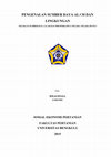 Research paper thumbnail of KEADAAN SUMBER DAYA ALAM DAN PDB PERKAPITA NEGARA-NEGARA DUNIA