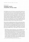 Research paper thumbnail of Heidegger on the Frontline: Metapolitics, Gathering, Education