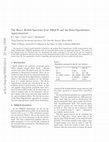 Research paper thumbnail of The heavy hybrid spectrum from NRQCD and the Born-Oppenheimer approximation