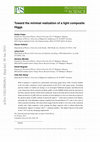 Research paper thumbnail of Toward the minimal realization of a light composite Higgs