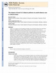 Research paper thumbnail of The impact of local U.S. tobacco policies on youth tobacco use: a critical review