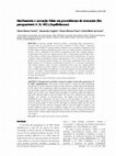 Research paper thumbnail of Morfometria e nervação foliar em procedências de erva-mate (Ilex paraguariensis A. St. Hill.) (Aquifoliaceae)