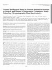 Research paper thumbnail of Cortisol Production Rates in Preterm Infants in Relation to Growth and Illness: A Noninvasive Prospective Study Using Gas Chromatography-Mass Spectrometry