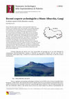 Research paper thumbnail of R.M. Cucco, Recenti scoperte archeologiche a Monte Alburchia, Gangi le edicole rupestri di Età ellenistico-romana. Notiziario Archeologico Soprintendenza Palermo, n. 1/2016