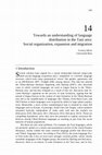 Research paper thumbnail of Towards an understanding of language distribution in the Tani area: Social organization, expansion and migration