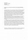 Research paper thumbnail of Abstract_Oil will set us free: the hydrocarbon industry and the Algerian decolonization process