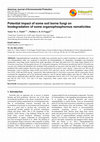 Research paper thumbnail of Potential impact of some soil borne fungi on biodegradation of some organophosphorous nematicides