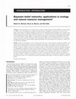 Research paper thumbnail of Bayesian belief networks: applications in ecology and natural resource management