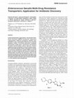 Research paper thumbnail of Enterococcus faecalis multi-drug resistance transporters: application for antibiotic discovery