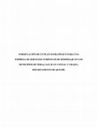 Research paper thumbnail of Formulación de un plan estratégico para una empresa de servicios turísticos de hospedaje en los municipios de Nebaj, San Juan Cotzal y Chajul, departamento de Quiché