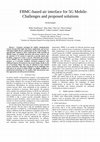 Research paper thumbnail of FBMC-based air interface for 5G Mobile: Challenges and proposed solutions