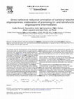 Research paper thumbnail of Direct selective reductive amination of carbonyl telechelic oligoisoprenes: elaboration of promising tri- and tetrafunctionalized oligoisoprene intermediates