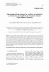 Research paper thumbnail of Egg laying and egg removal by workers are positively correlated in queenright Cape honeybee colonies ( Apis mellifera capensis )