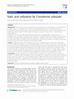 Research paper thumbnail of Sialic acid utilization by Cronobacter sakazakii