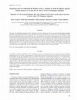 Research paper thumbnail of Ecuaciones para la estimación de biomasa aérea y volumen de fuste de algunas especies leñosas nativas en el valle del río Foyel, NO de la Patagonia argentina