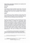 Research paper thumbnail of Eventos Críticos, Trauma Social y Heterotopía, como conceptos para dar cuenta de la contemporaneidad